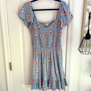Francescas Smocked Floral Dress